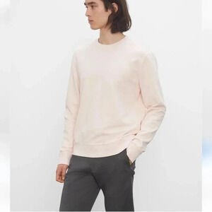 Men's Club Monaco Crew Neck Garmet Dyed Sweatshirt Sz XS 100% Cotton Comfort